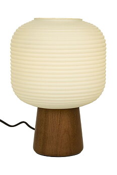 AURA bordlampa, bruntbets/vit - Aneta Lighting