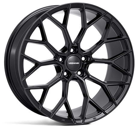 20" Veemann V-FS66 Gloss Black 5/112