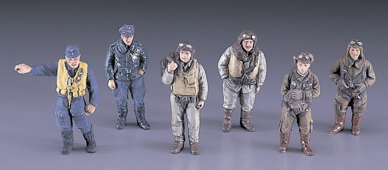 1/48 WW II Pilot Figure Set