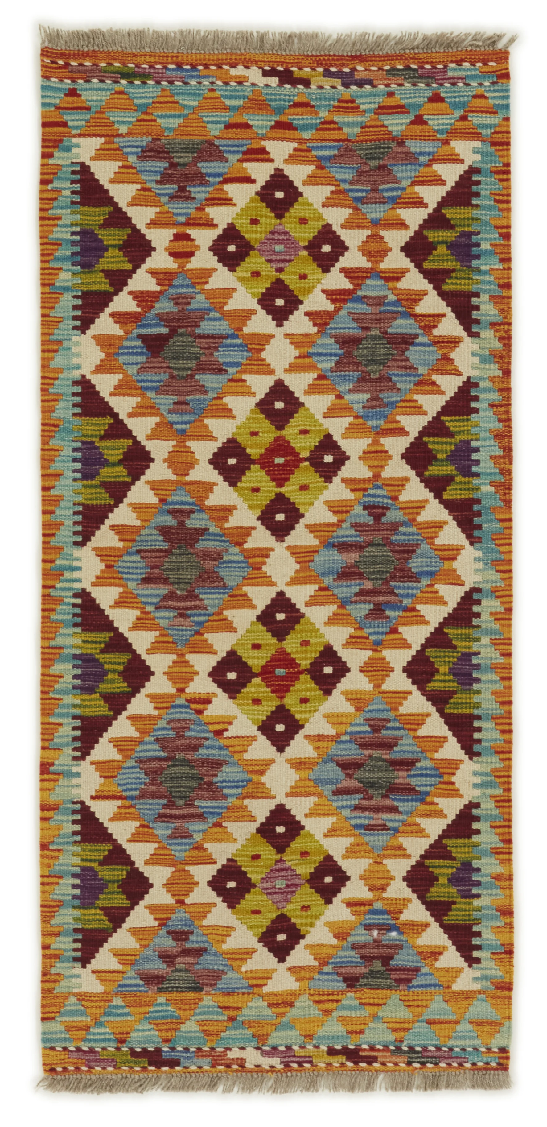Afghansk Kelim  66 x 144 cm  Rek-Pris  2 073:-