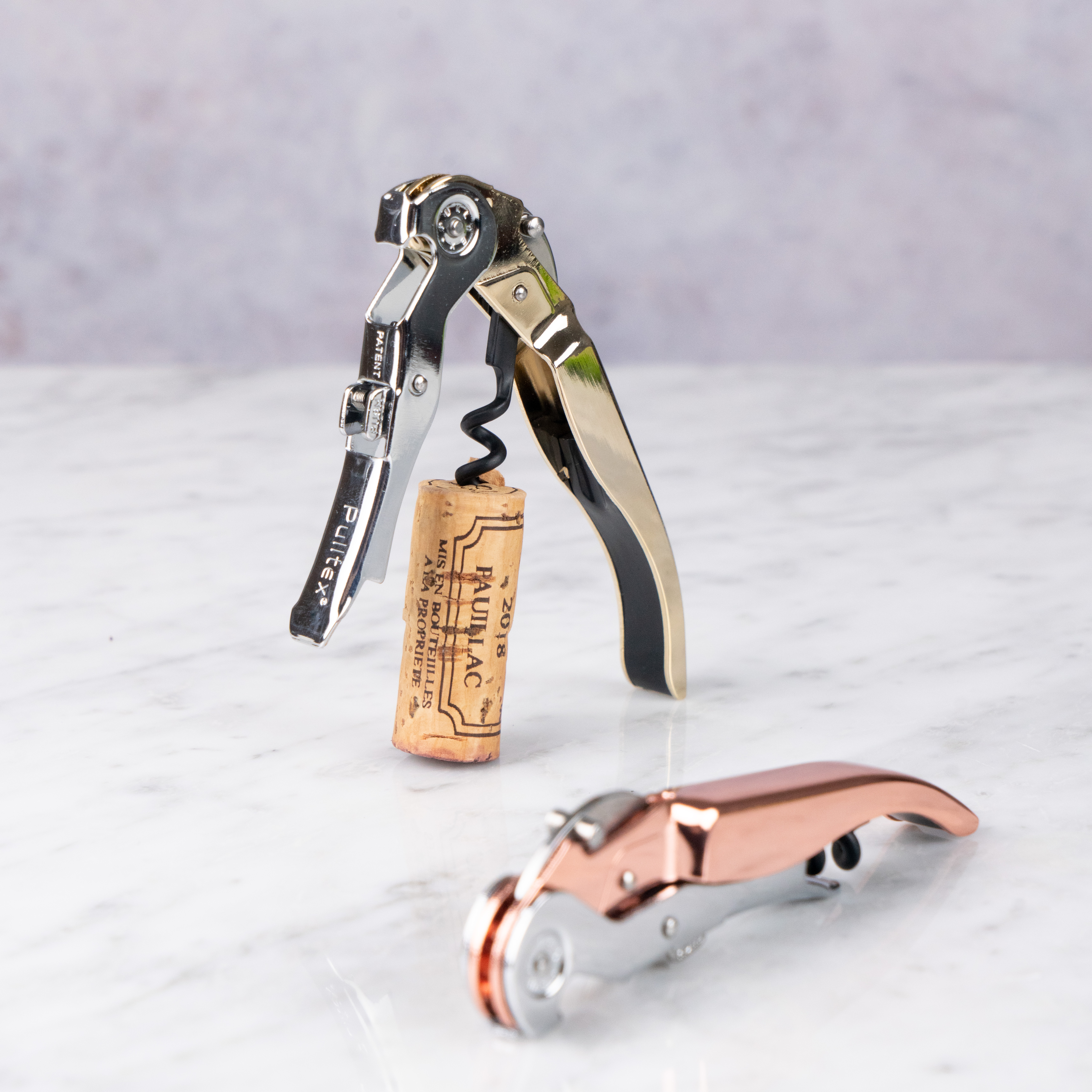 Pulltex Clickcut Kyparkorkskruv Guld - 2