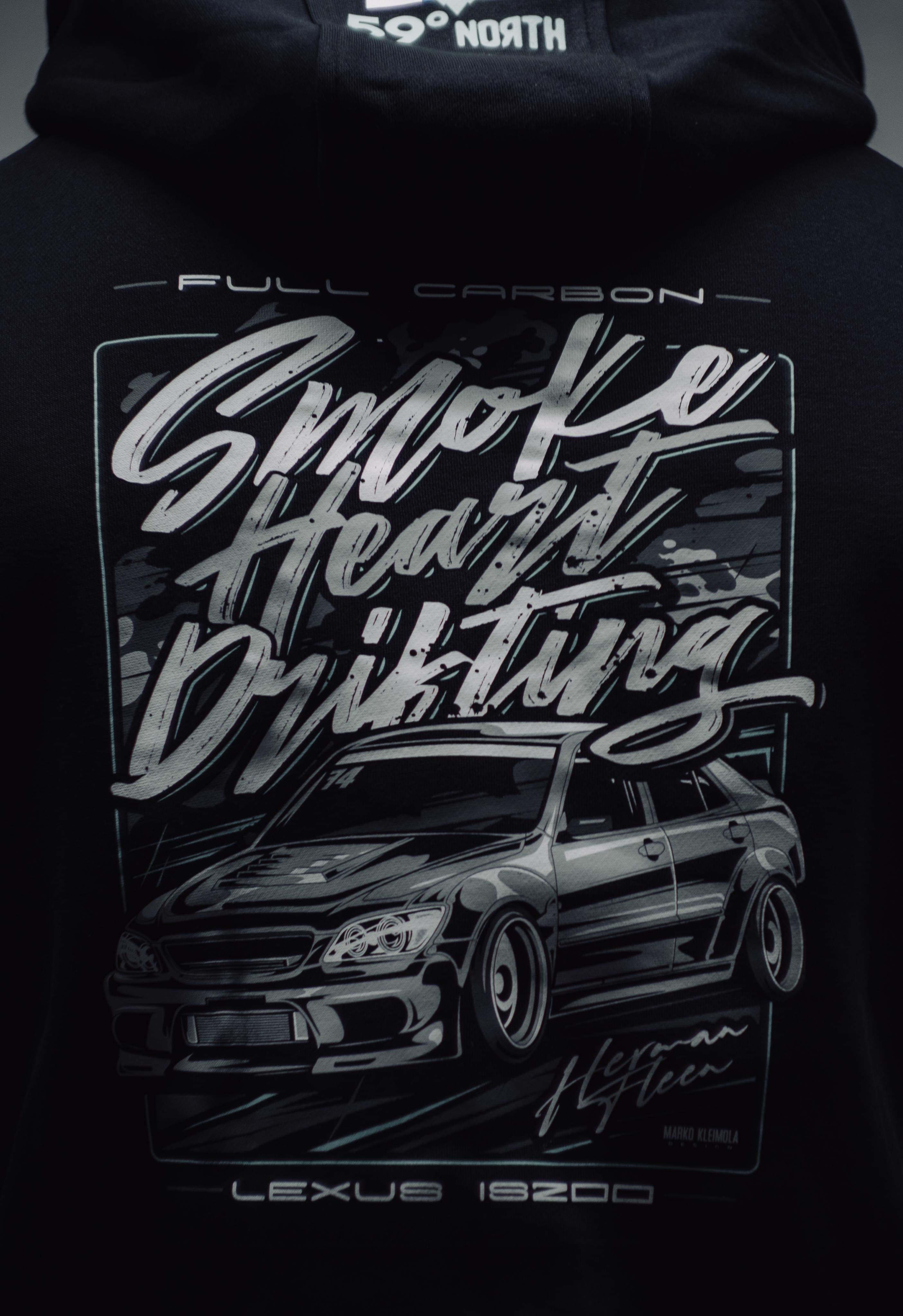 Smokeheart Drifting Hoodie black - 4