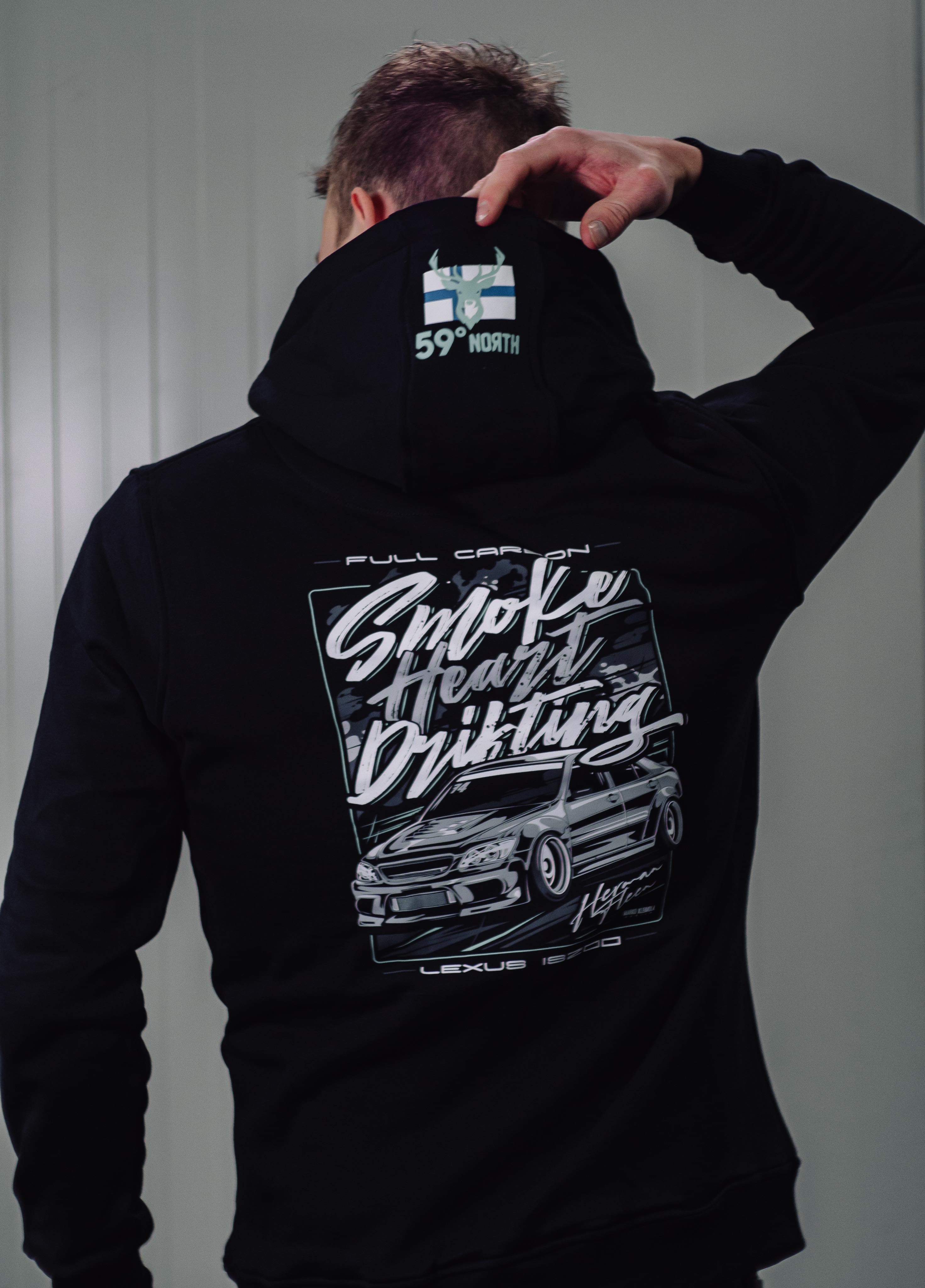 Smokeheart Drifting Hoodie black - 6