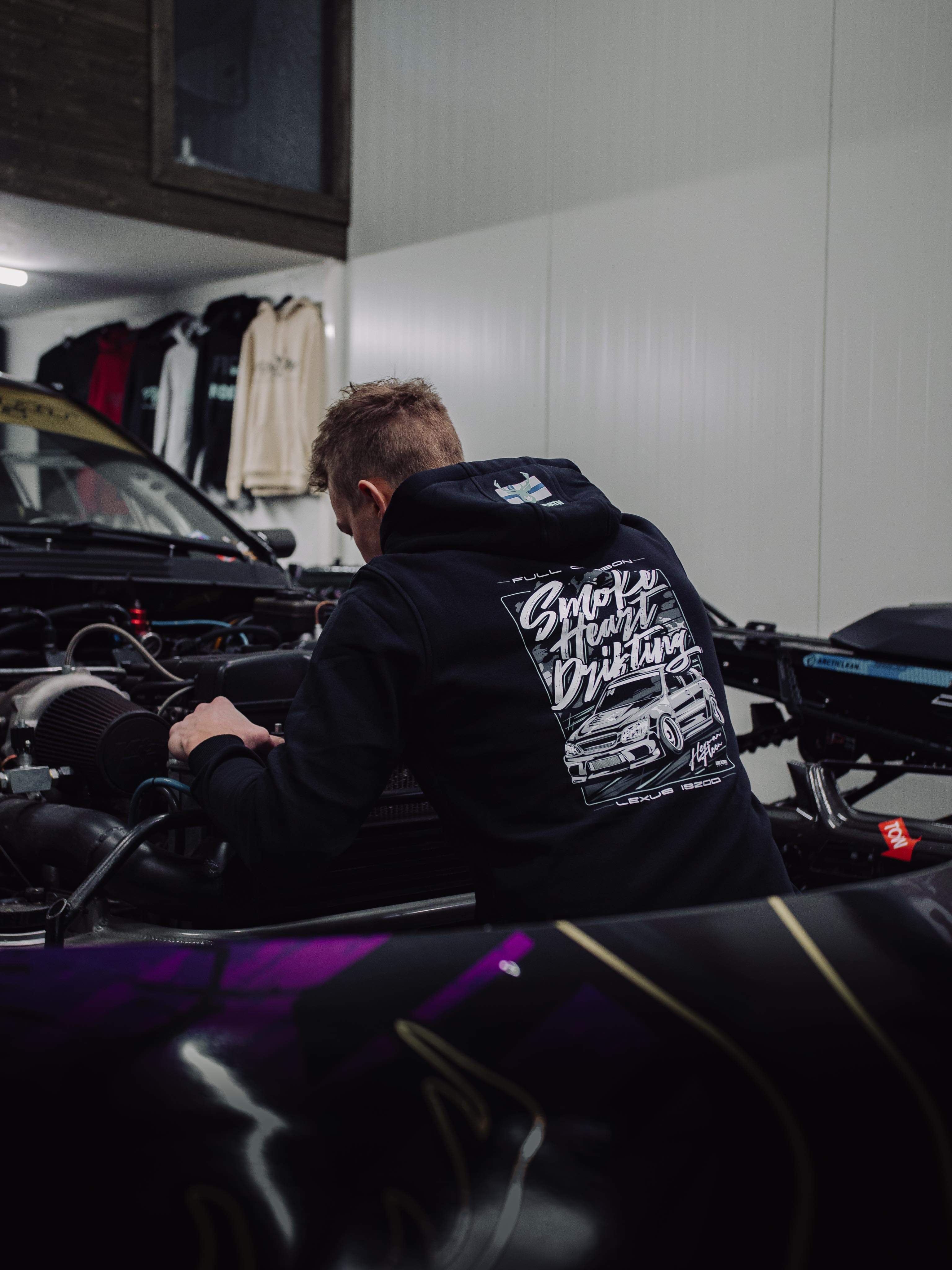 Smokeheart Drifting Hoodie black - 5