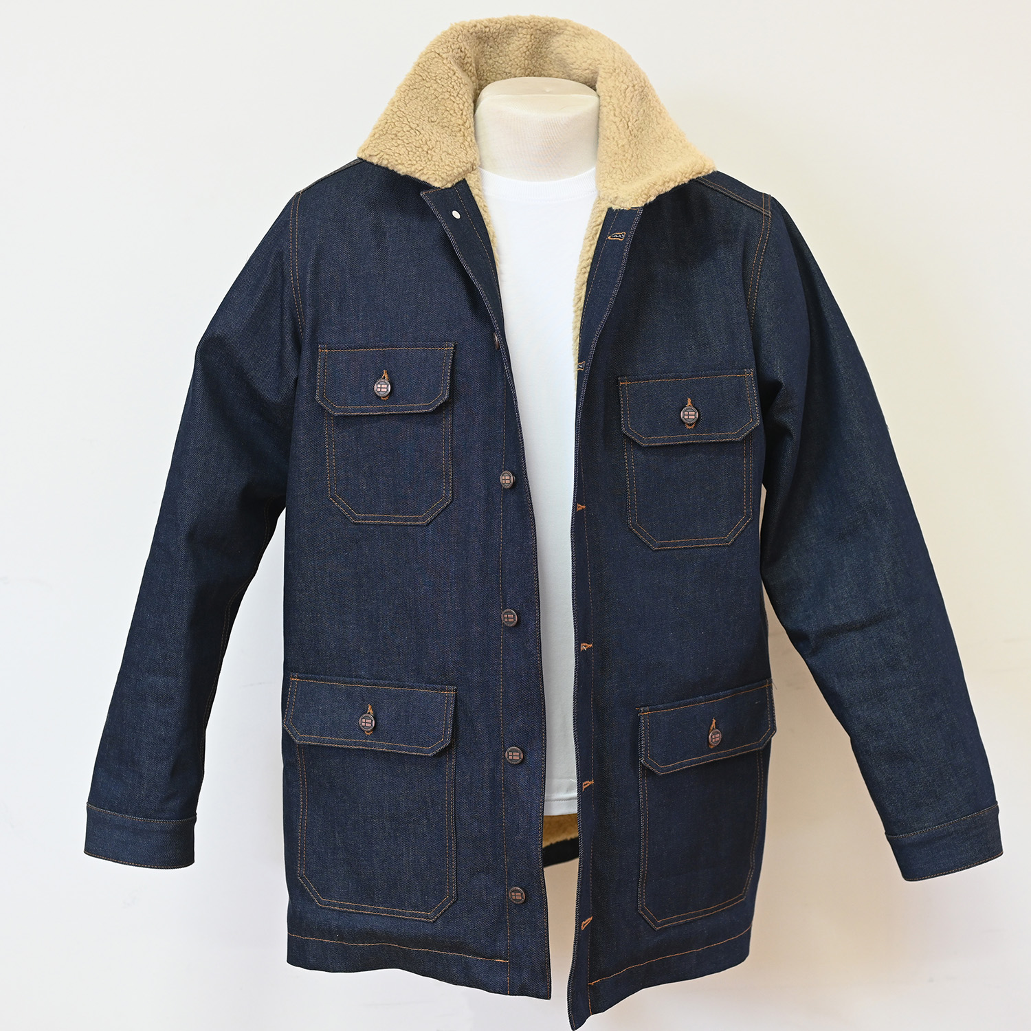 Hybrid denimjakke - 4
