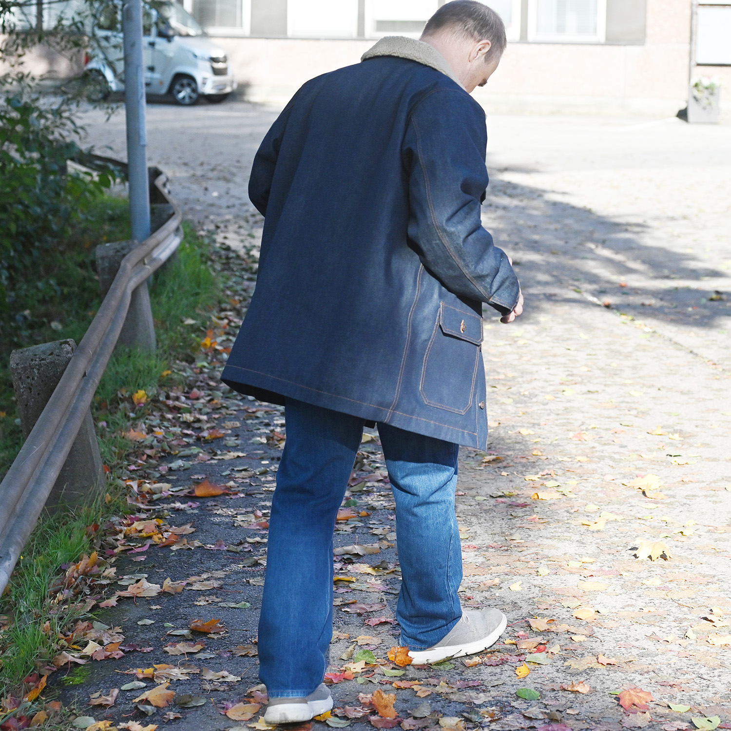 Hybrid denimjakke - 10