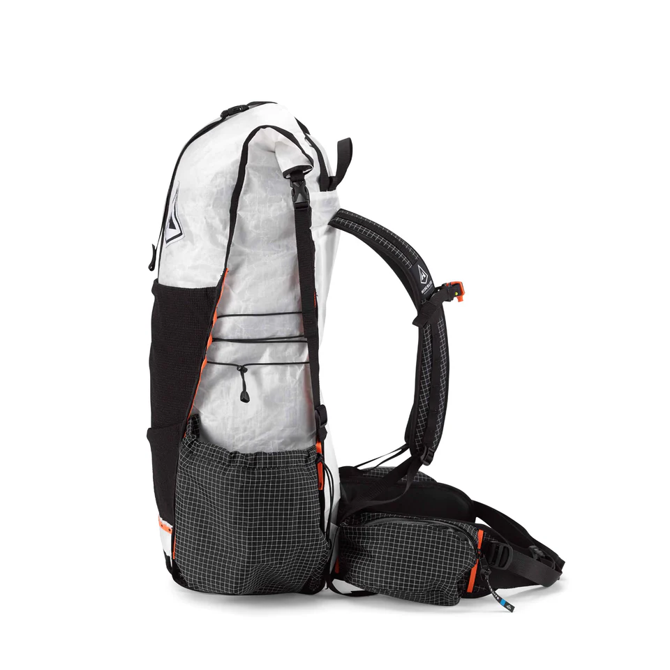 Hyperlite Mountain Gear Unbound 40 White Backpackinglight.dk