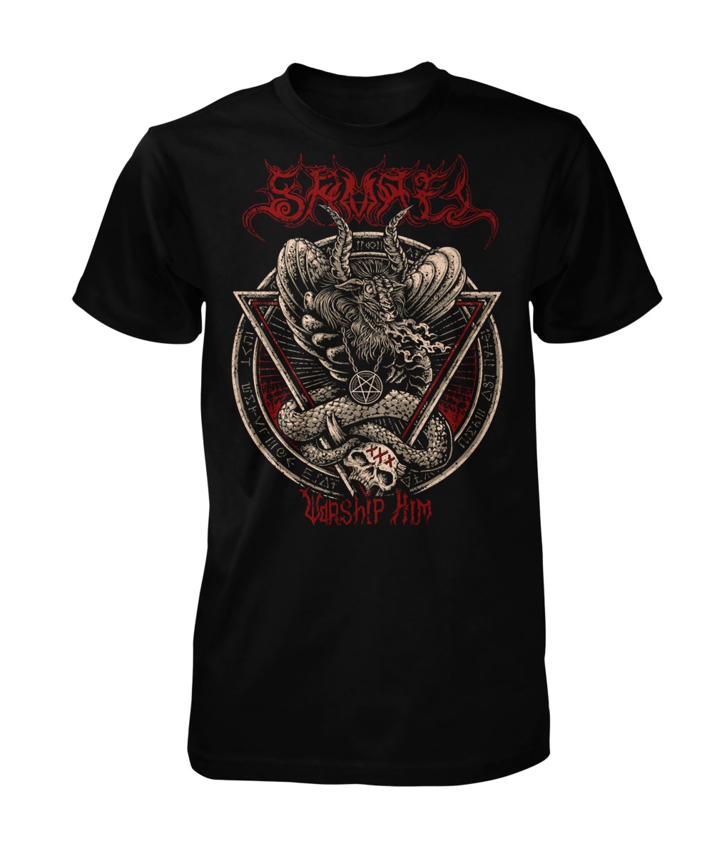 Samael Worship Him T-Shirt - Rockzone