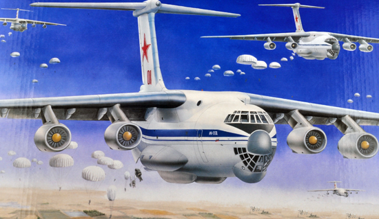 1/144 Iljushin IL-76 Candid Transport 