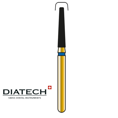 DIATECH® Flat End Taper Gold Diamond  847R/546, 5st. 
