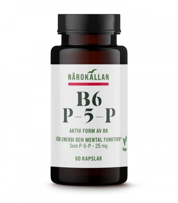 Närokällan B6 P5P 25 mg 60 kapslar