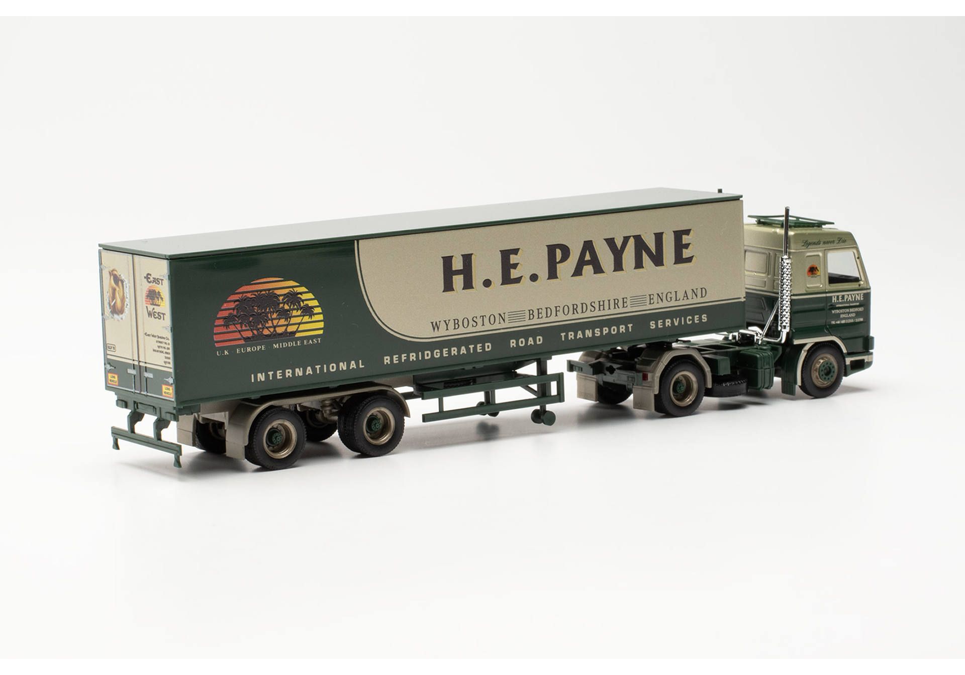 Scania 143 kyltr. 'H.E. PAYNE' (GB) - 2