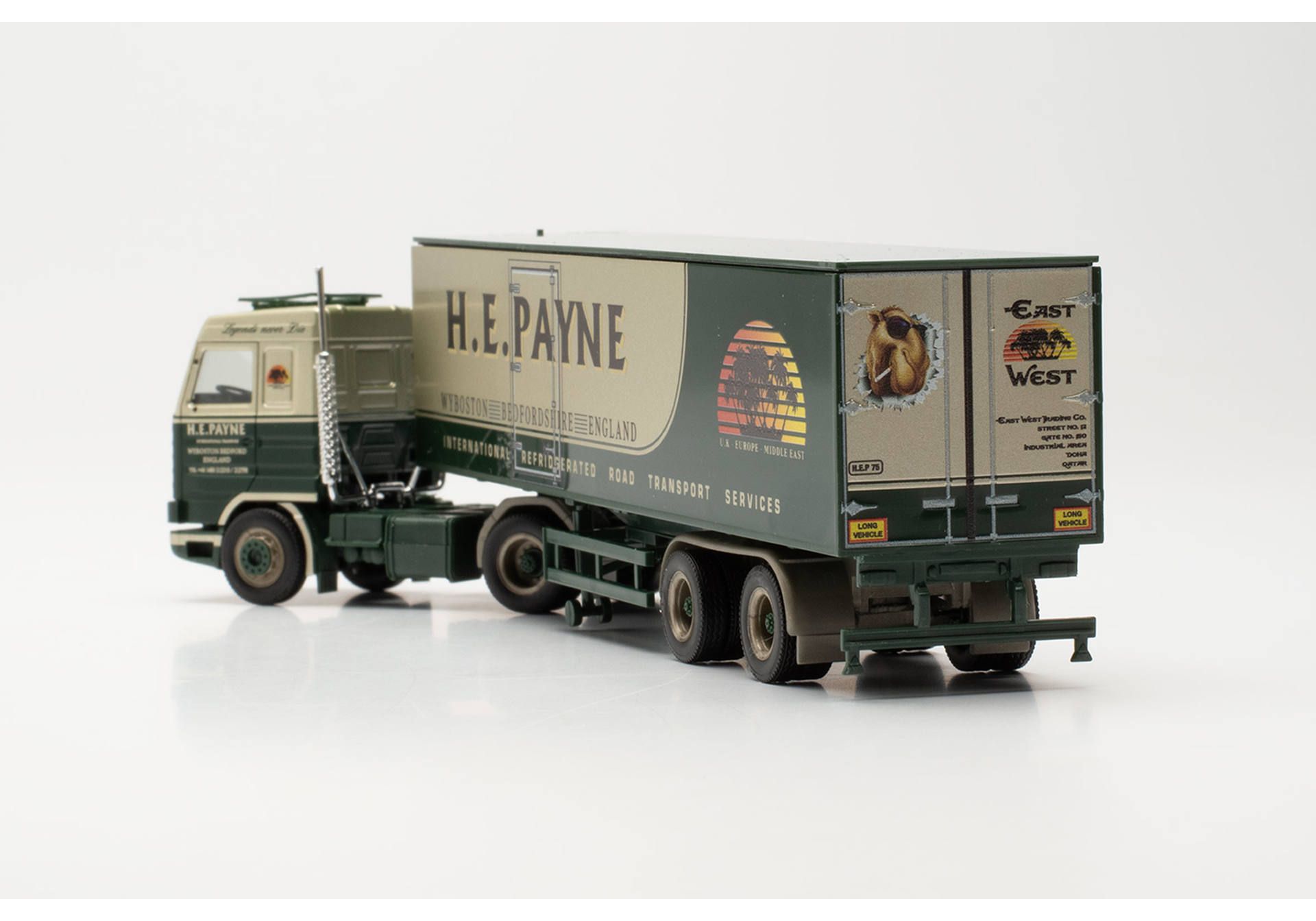 Scania 143 kyltr. 'H.E. PAYNE' (GB) - 5