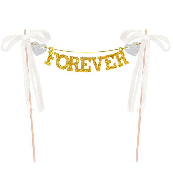 Cake topper - "Forever"