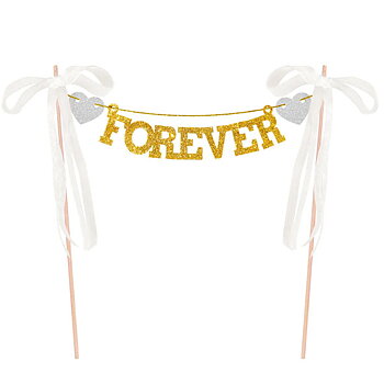 Cake topper - "Forever"