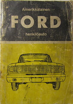 1964 Ford & Mercury Instruktionsbok finsk