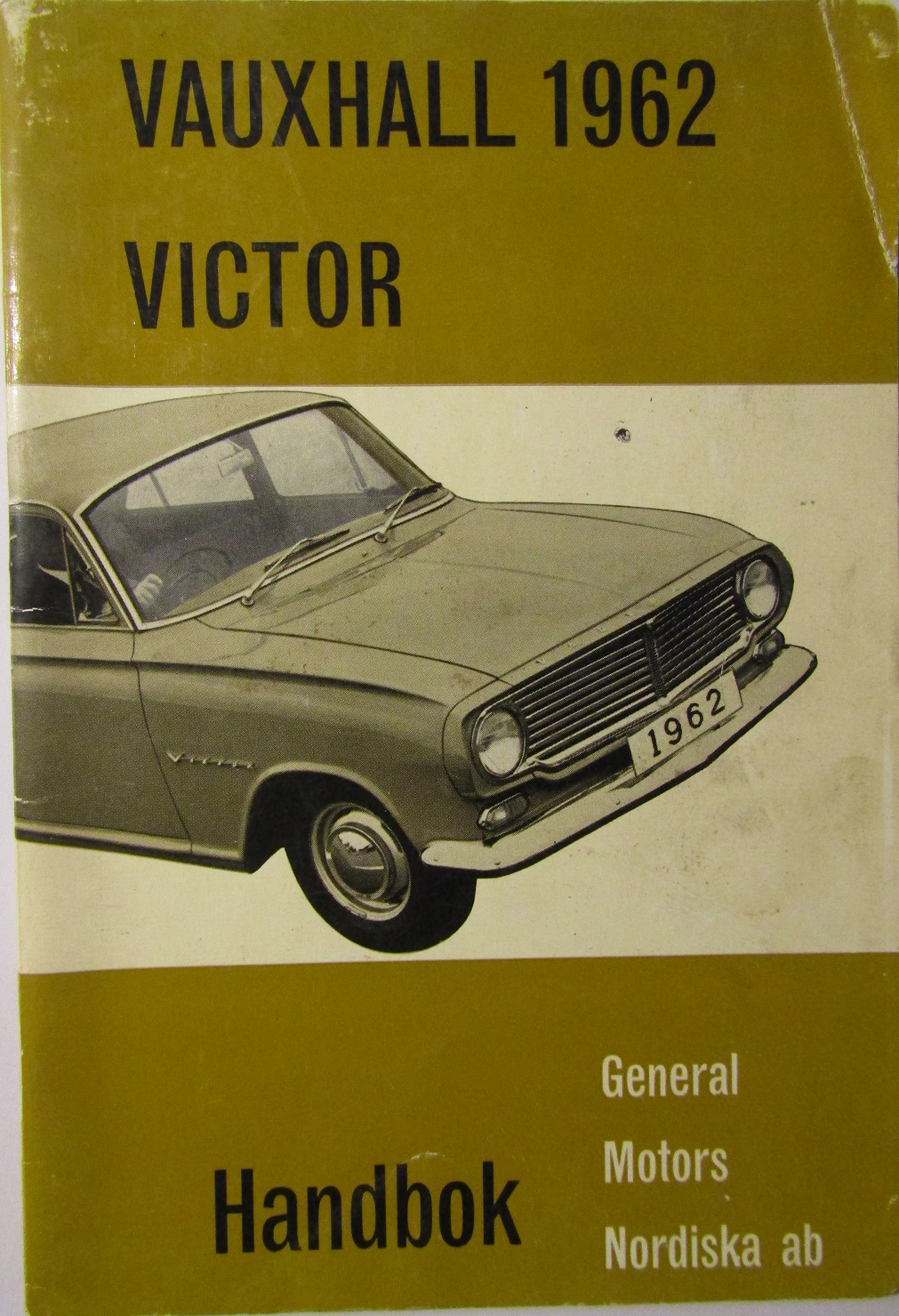 1962 Vauxhall FB Victor & VX 4/90 Handbok svensk