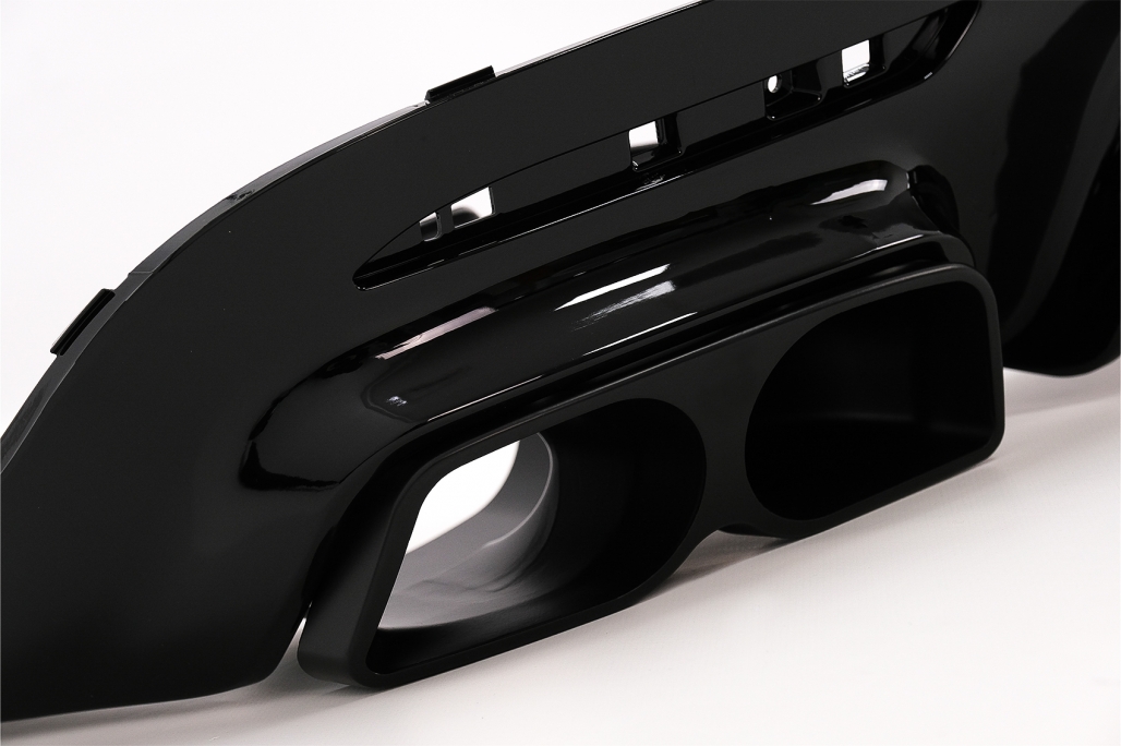 1. CKM B-look kit for AMG S63 bumpers facelift PIANO BLACK 18-21 - 7