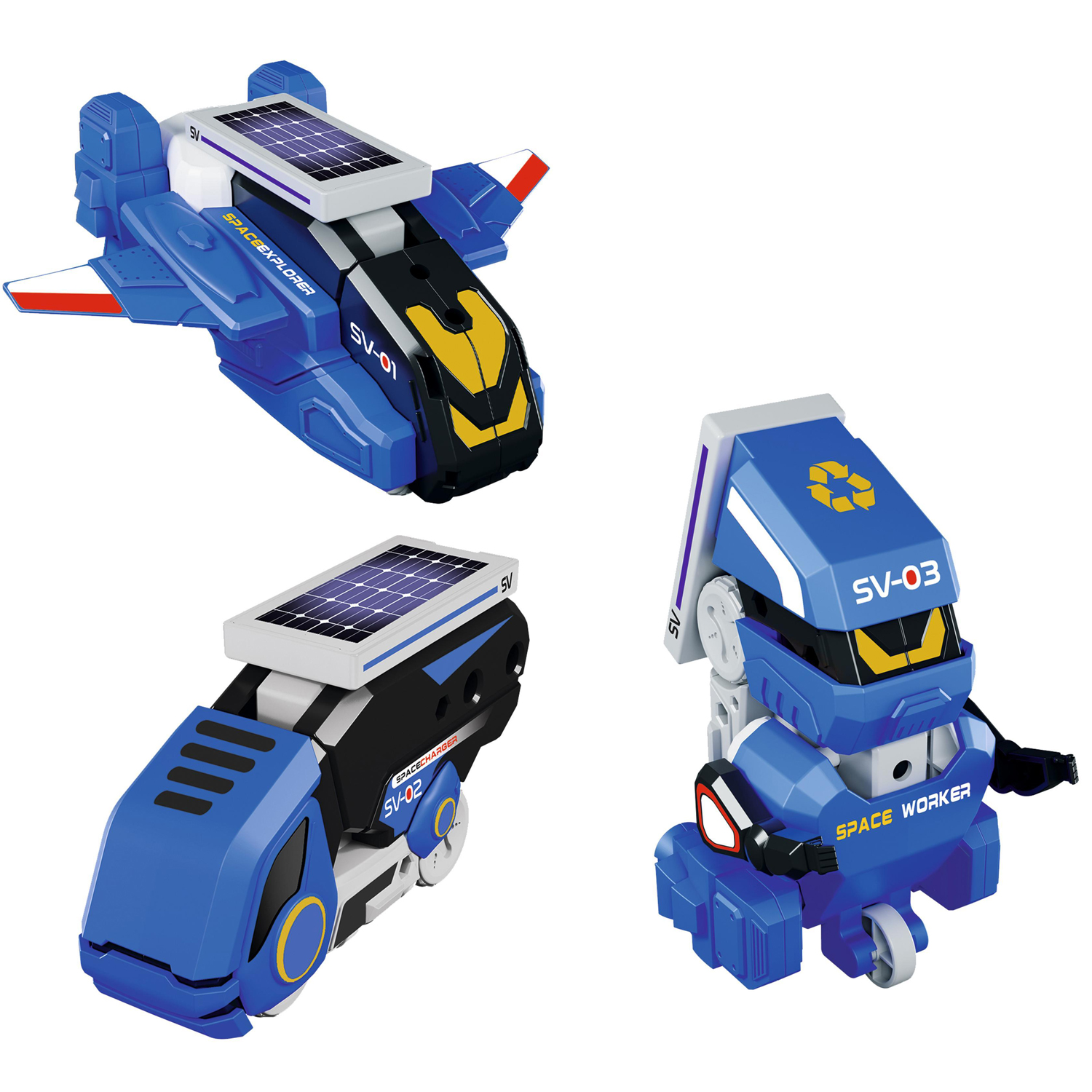 Rymdskepp, Robot, Månfordon Med Solenergi - 2
