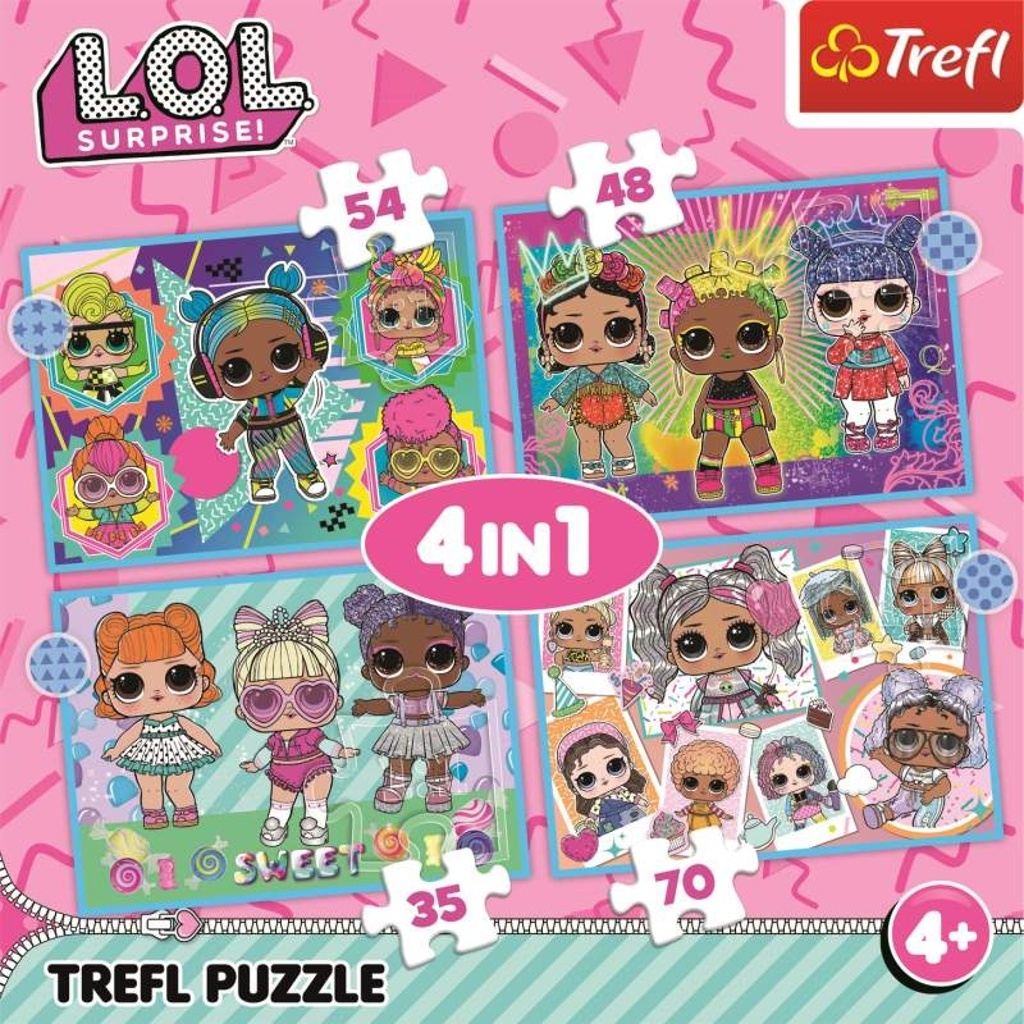 LOL Surprise Pussel 4i1 Meet The Pud Dolls - 2