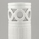 グナー・ニールンド   素朴なホワイトのベース Vase  27cm (1940年代) 