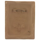 Aimo Nietosvuori (Landskapsblommor 1974) Rectangular Wall Plaque with Spreading Bellflower Motif 17 cm  [Sample Images]