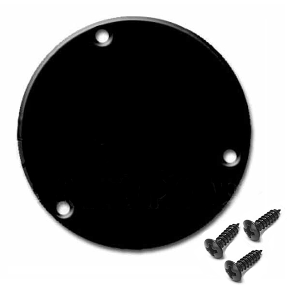 stringsnordic.com - Les Paul Back Plate Toggle Switch Cover (Black)