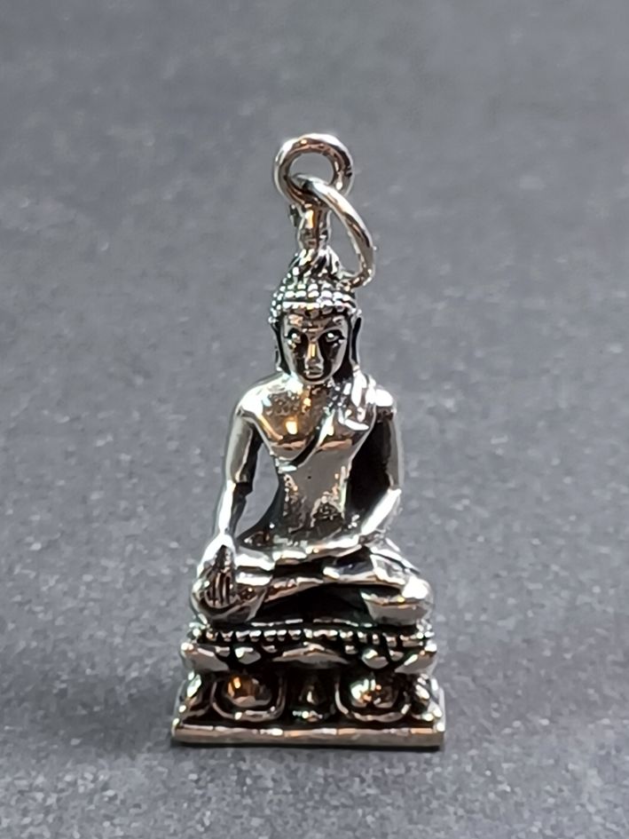 Buddha hänge i Silver