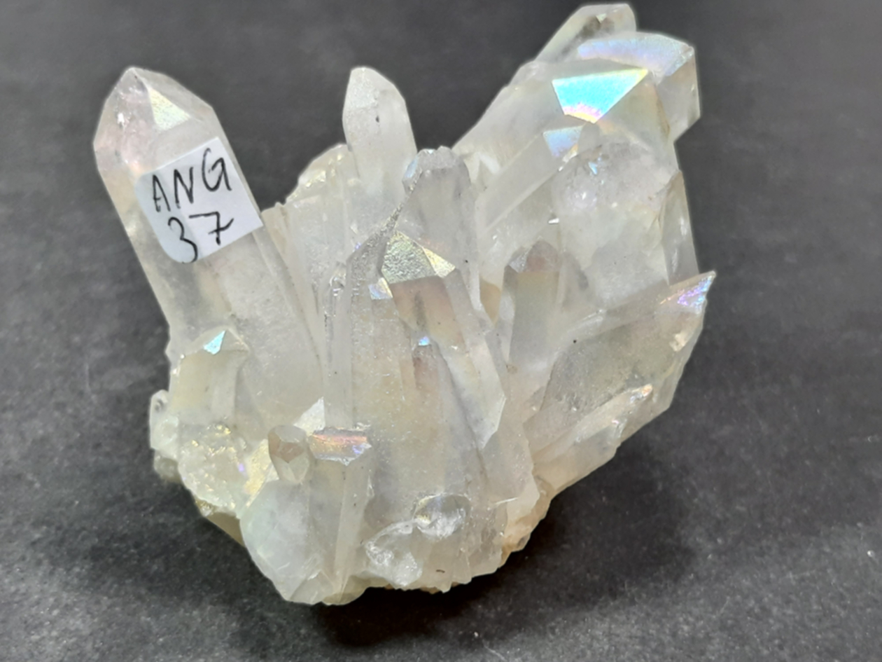 Angel aura kvarts kluster - AA+ kvalitet  - ANG37