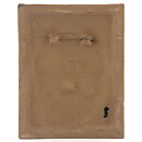 Aimo Nietosvuori (Landskapsblommor 1974) Rectangular Wall Plaque with Twinflower Motif 17 cm  [Sample Images]