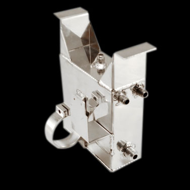 Bränsle catch tank 2L med 044 Bränslepumpsfäste etc