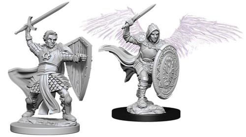 D&D Nolzur's Marvelous Miniatures: Aasimar Male Paladin