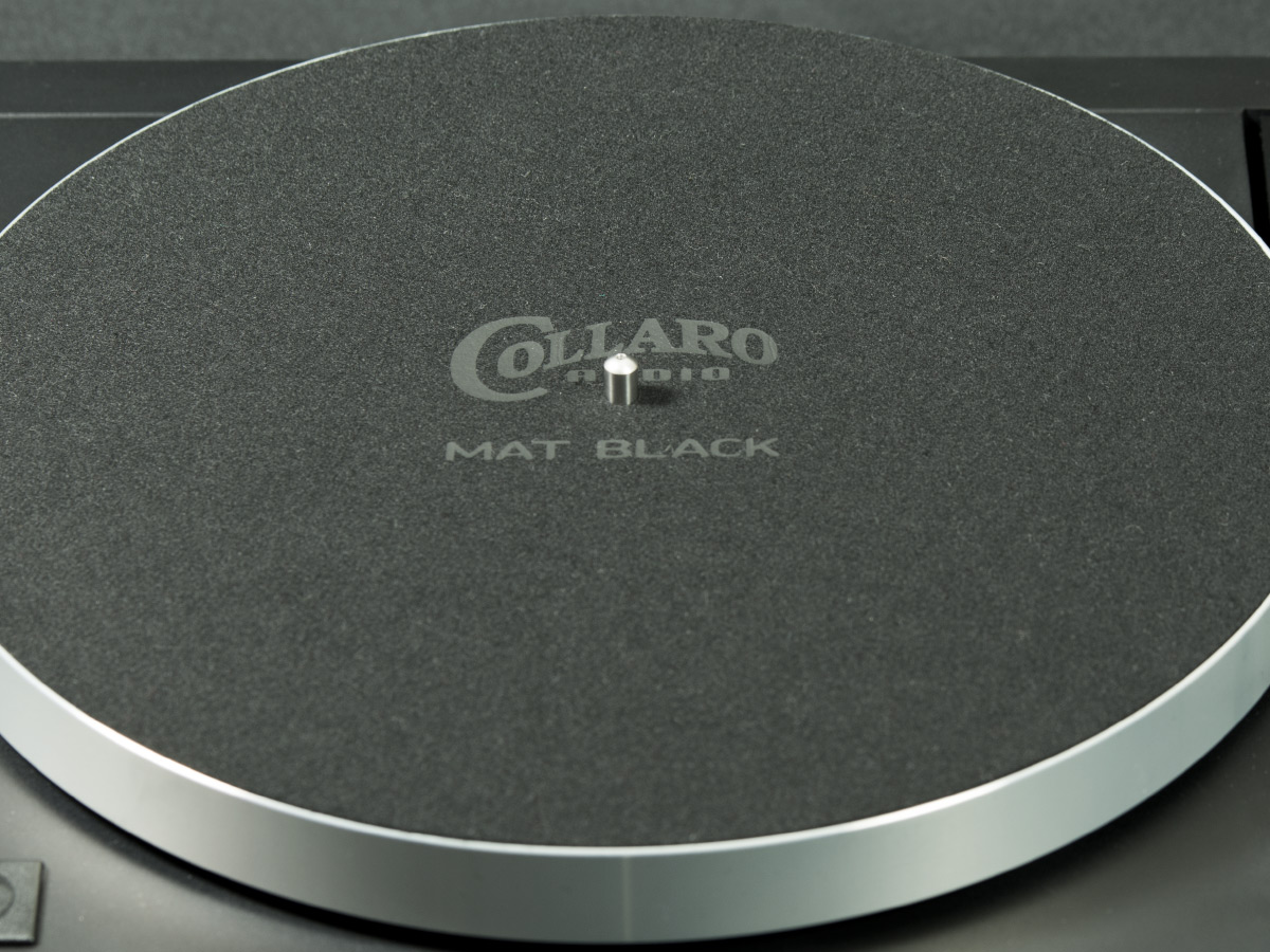 Collaro Audio - Mat Black precision cloth turntable mat - 5