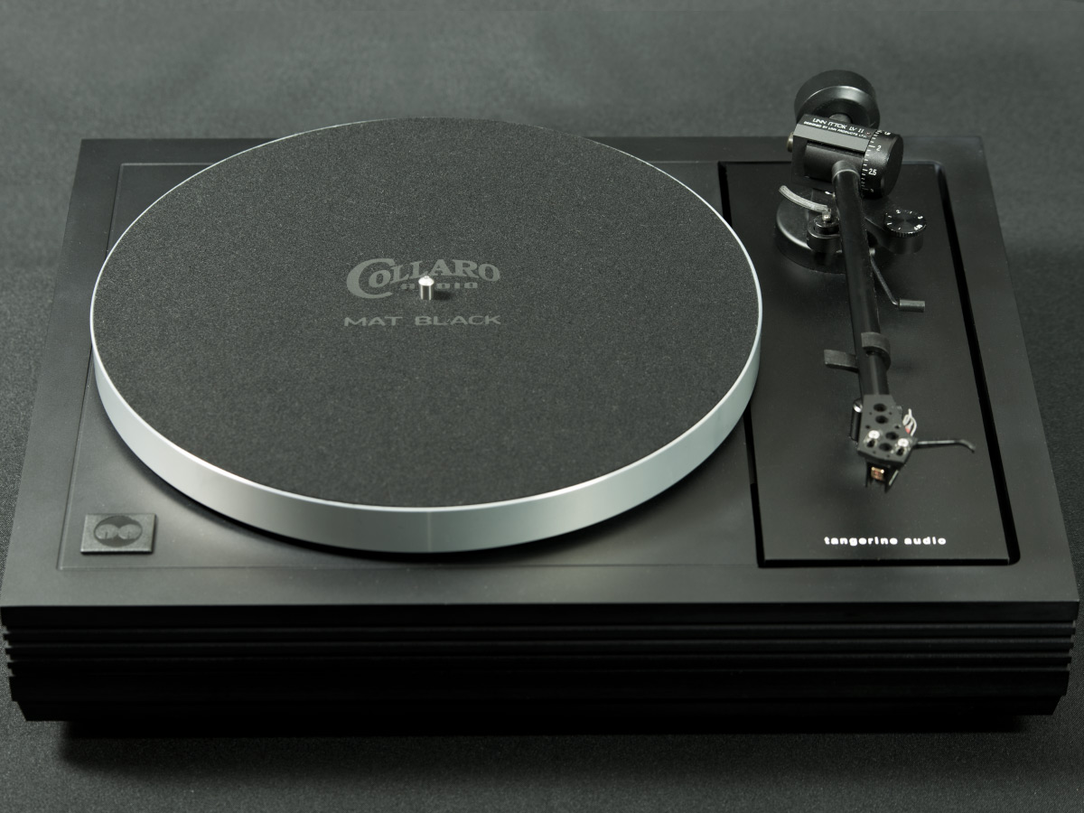 Collaro Audio - Mat Black precision cloth turntable mat
