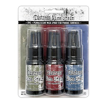 Tim Holtz Mica Sprays 29ml x 3/Pkg - Holiday 3