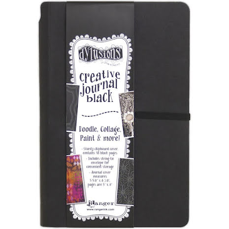 Dylusions Black Journal -Small