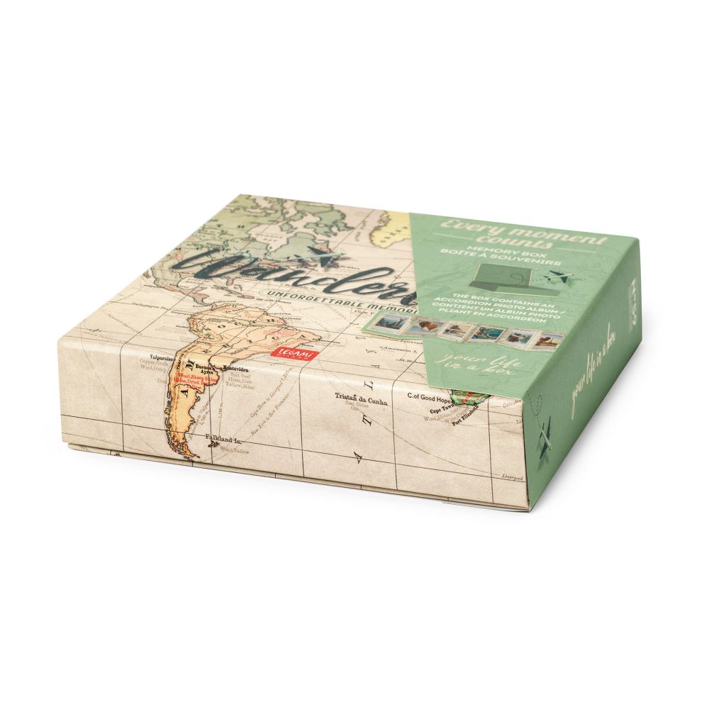 Every Moment Counts - Memory box, Travel/Map, Fotoalbum (Dragspel)   - 5