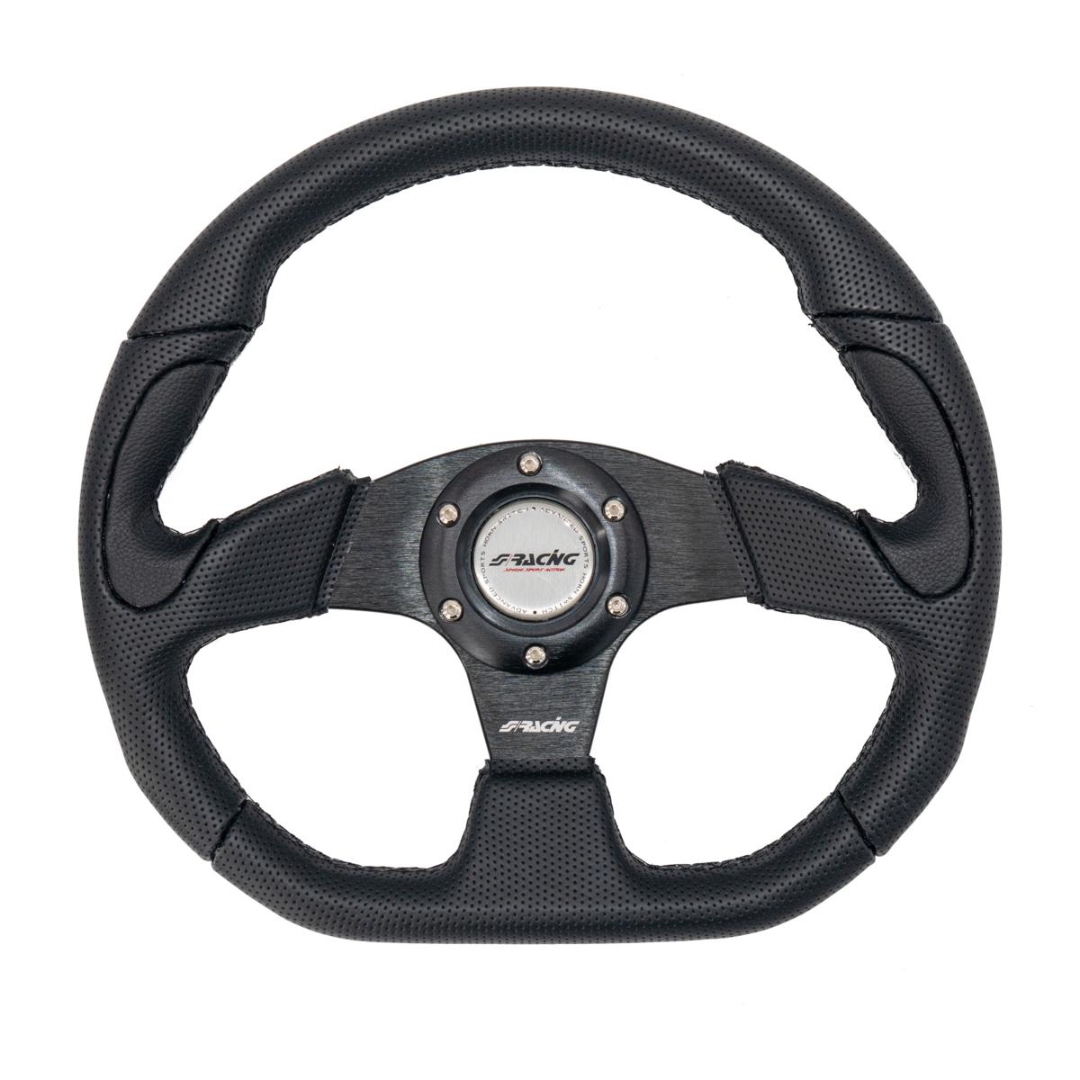 Simoniracing läder-/polyuretanratt, X2 Poly Pelle 330 mm