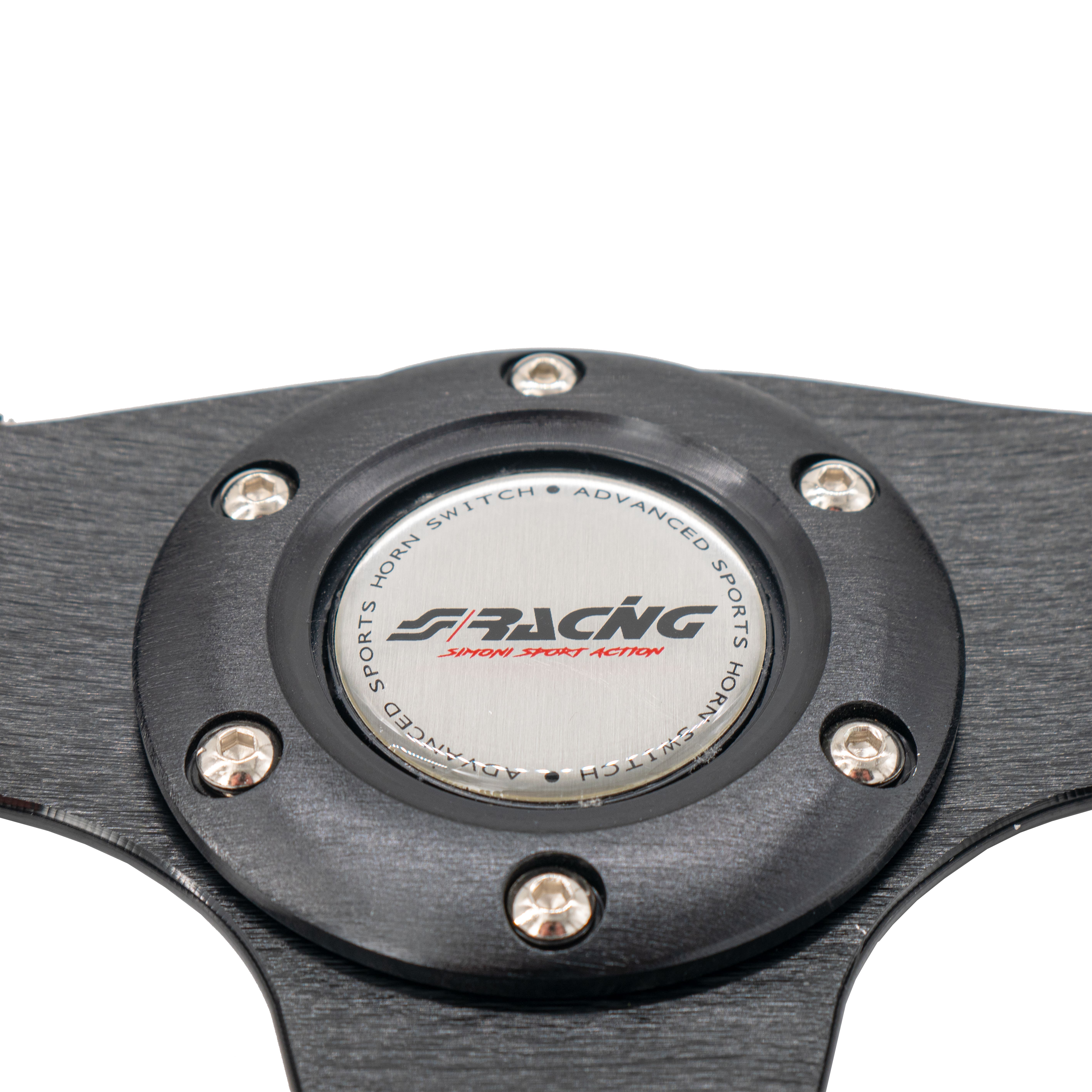 Simoniracing läder-/polyuretanratt, X2 Poly Pelle 330 mm - 3