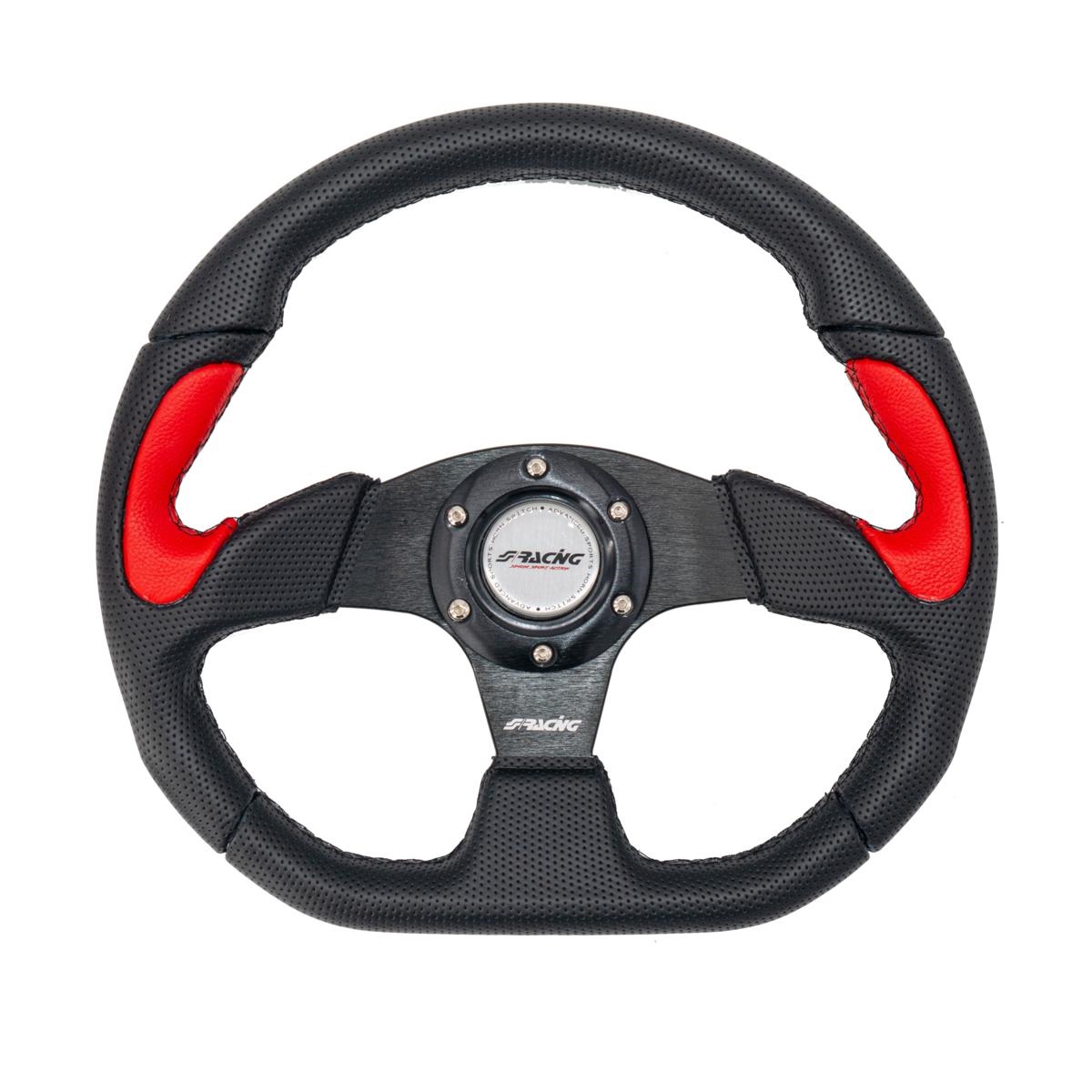 Simoniracing läder-/polyuretanratt, X2 Poly Pelle 330 mm