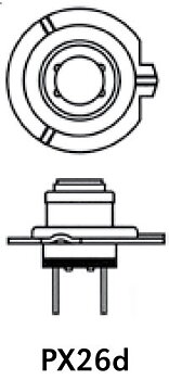 Halogenlampa Bosch 55w