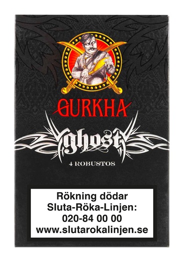 Gurkha Ghost Shadow Presentask - 4 cigarrer