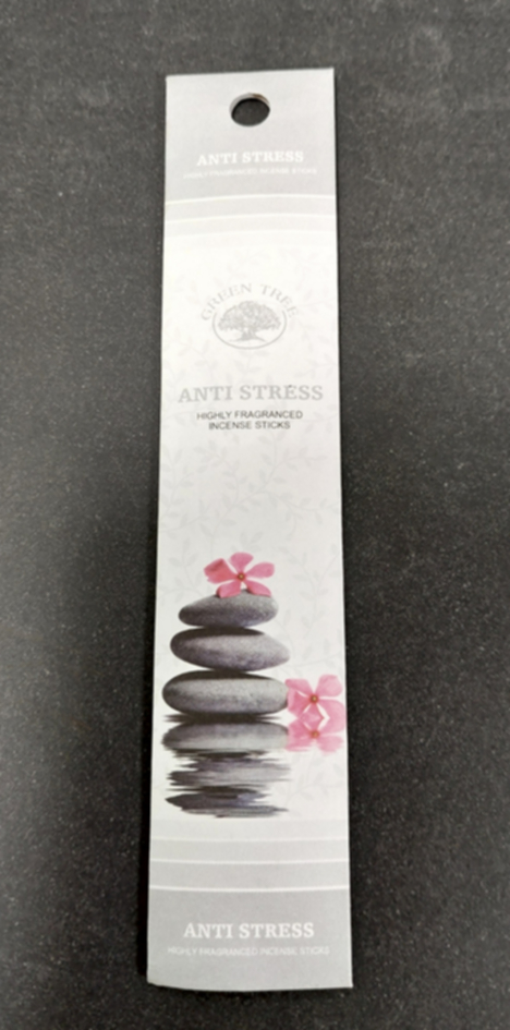 Anti Stress Rökelse  - Mini pack - 5pinnar - Green Tree
