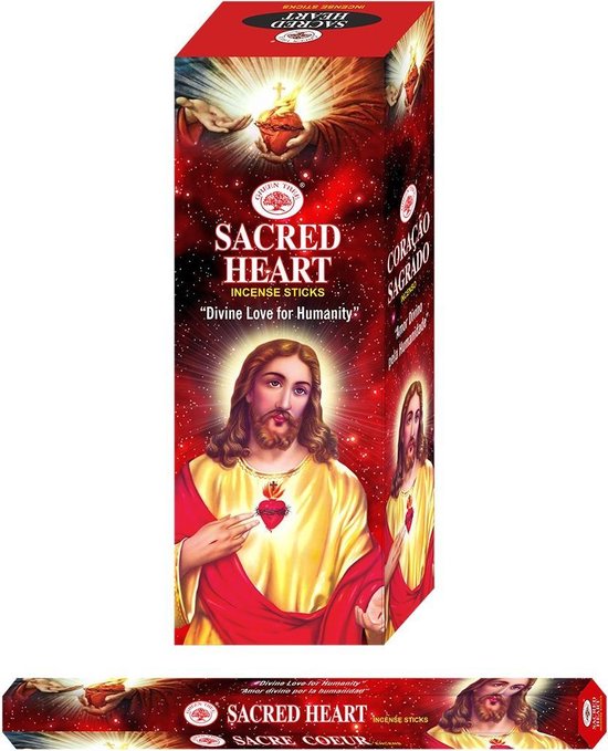 Green Tree Sacred Heart Hexa Rökelse Pinnar 