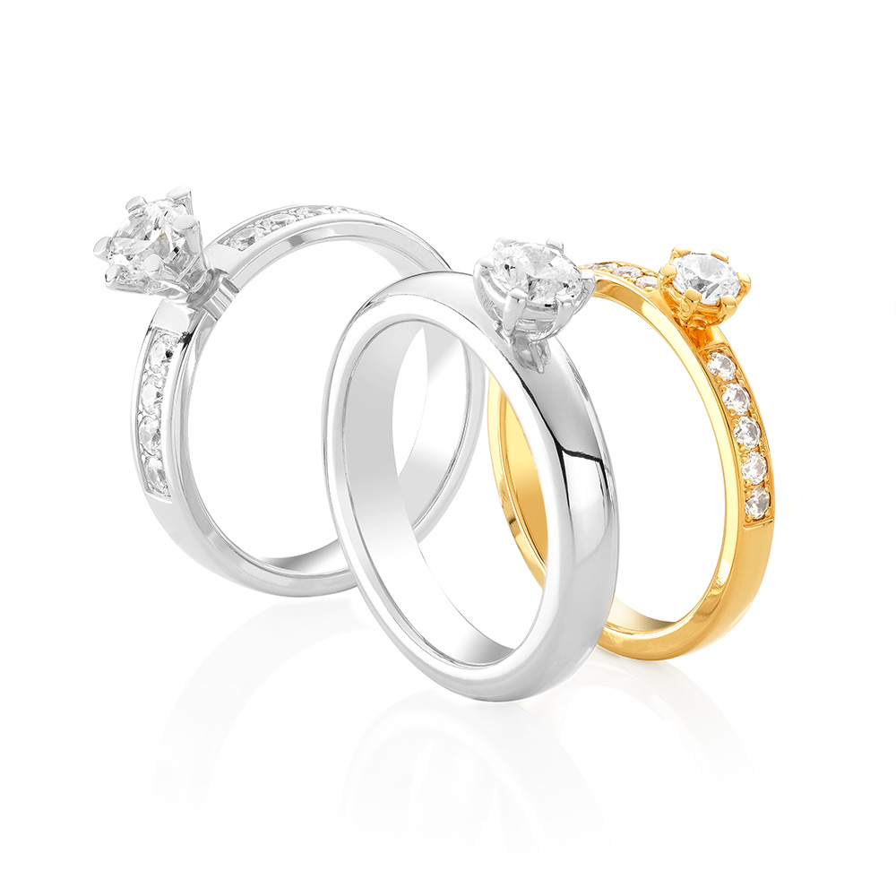 9115-4K Sten: 1×0,49 ct & 8×0,04 ct Fattning: EF4/Leonore