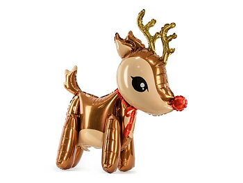 Folieballong Rudolf