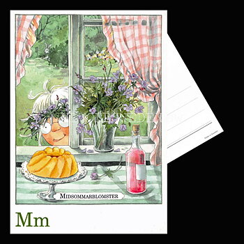Mm Midsommarblomster Majas Alfabet - Lena Andersson - 1860