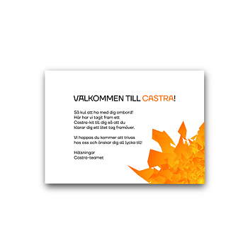 Välkomstkort, 15- pack