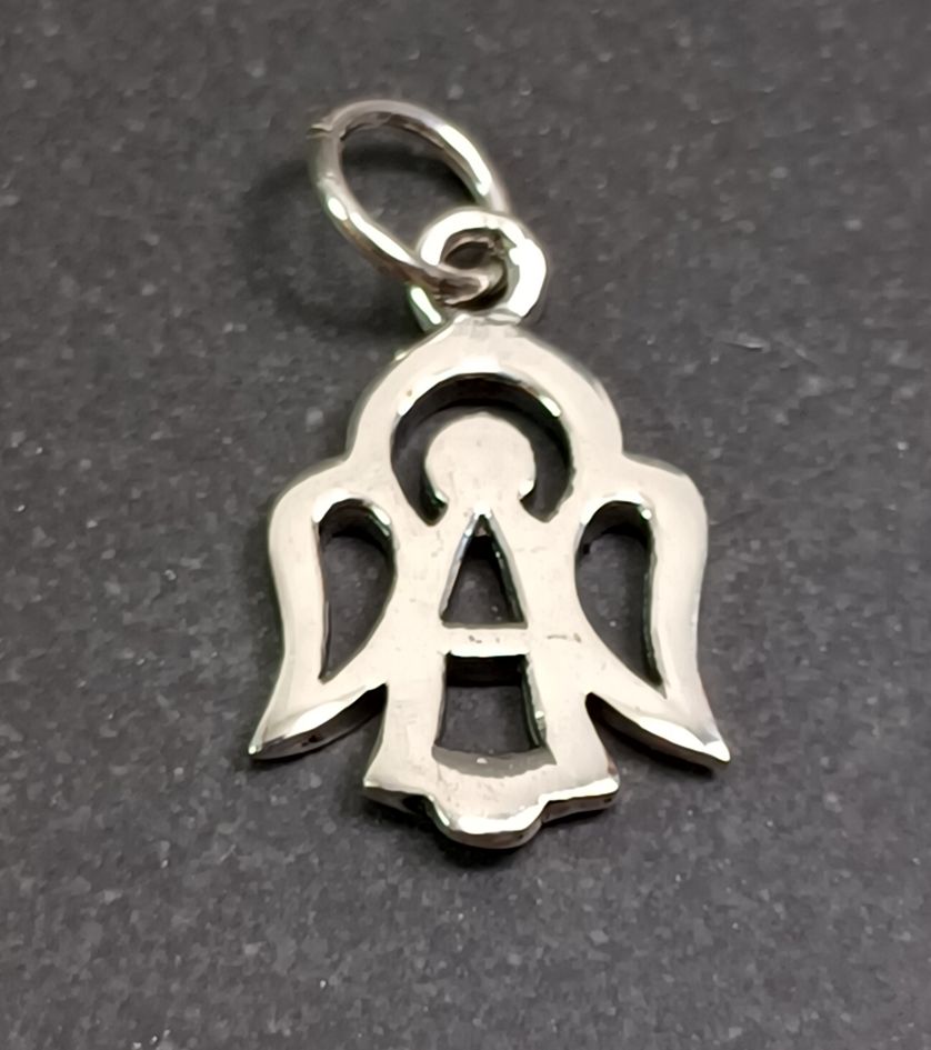 Ängel hänge i silver