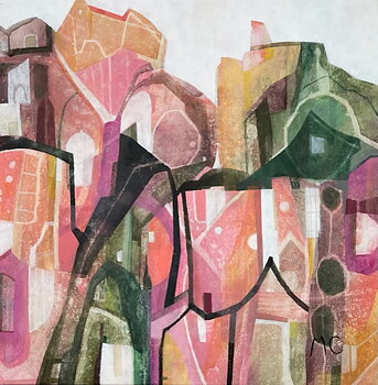 "Sunset" / tavla akryl orginal